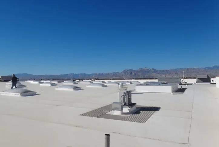 Cool Roof Savings on a West Los Angeles Warehouse in West Los Angeles (Part 3)